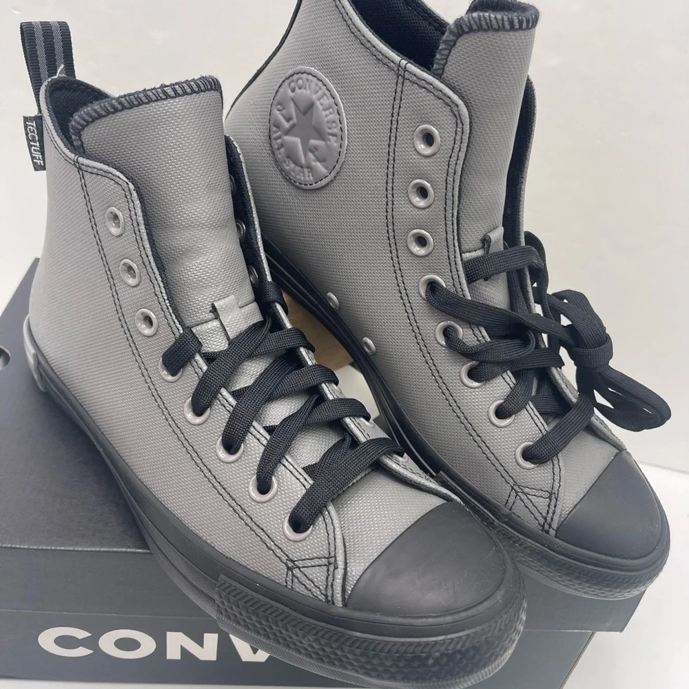 Converse charcoal high